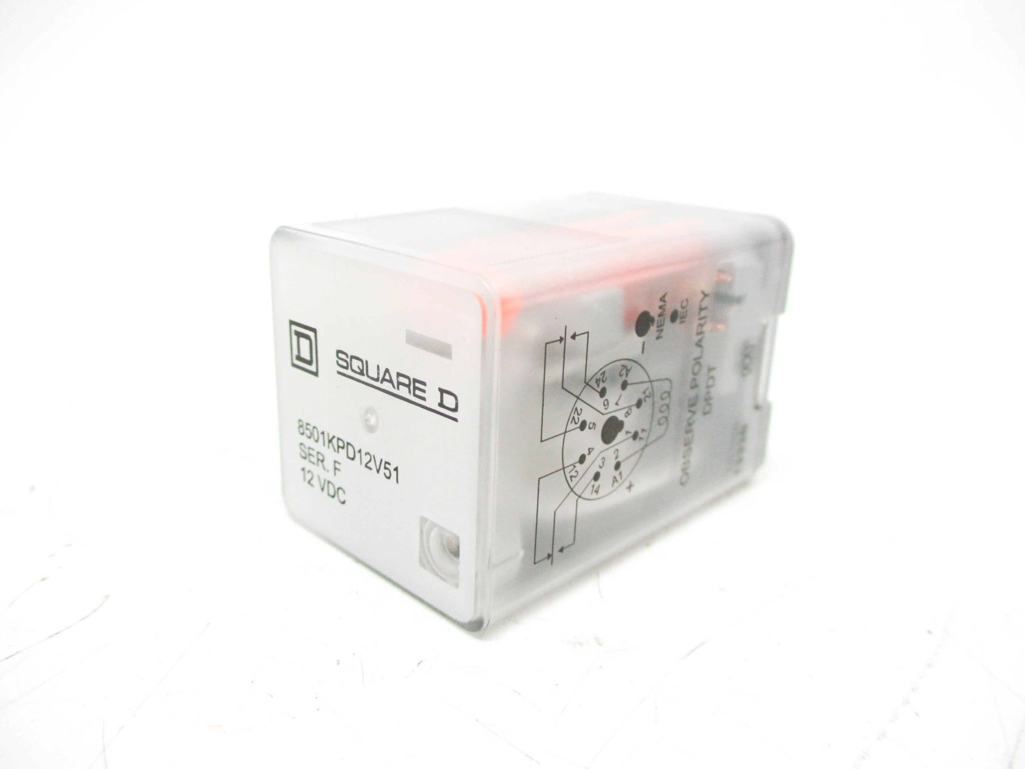 SQUARE D 8501KPD12V51 SER. F 12VDC NSMP