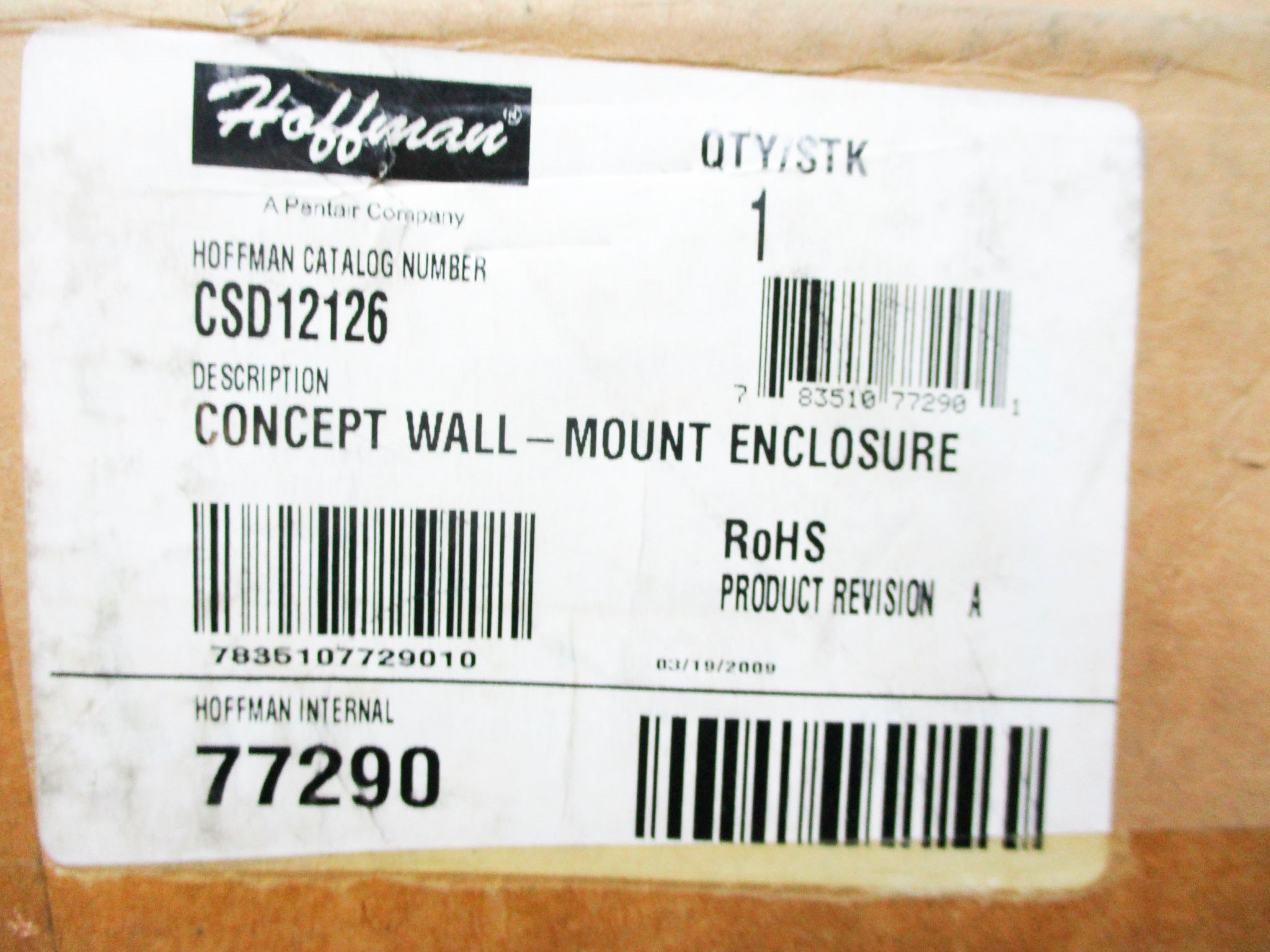 HOFFMAN CSD12126 NSMP