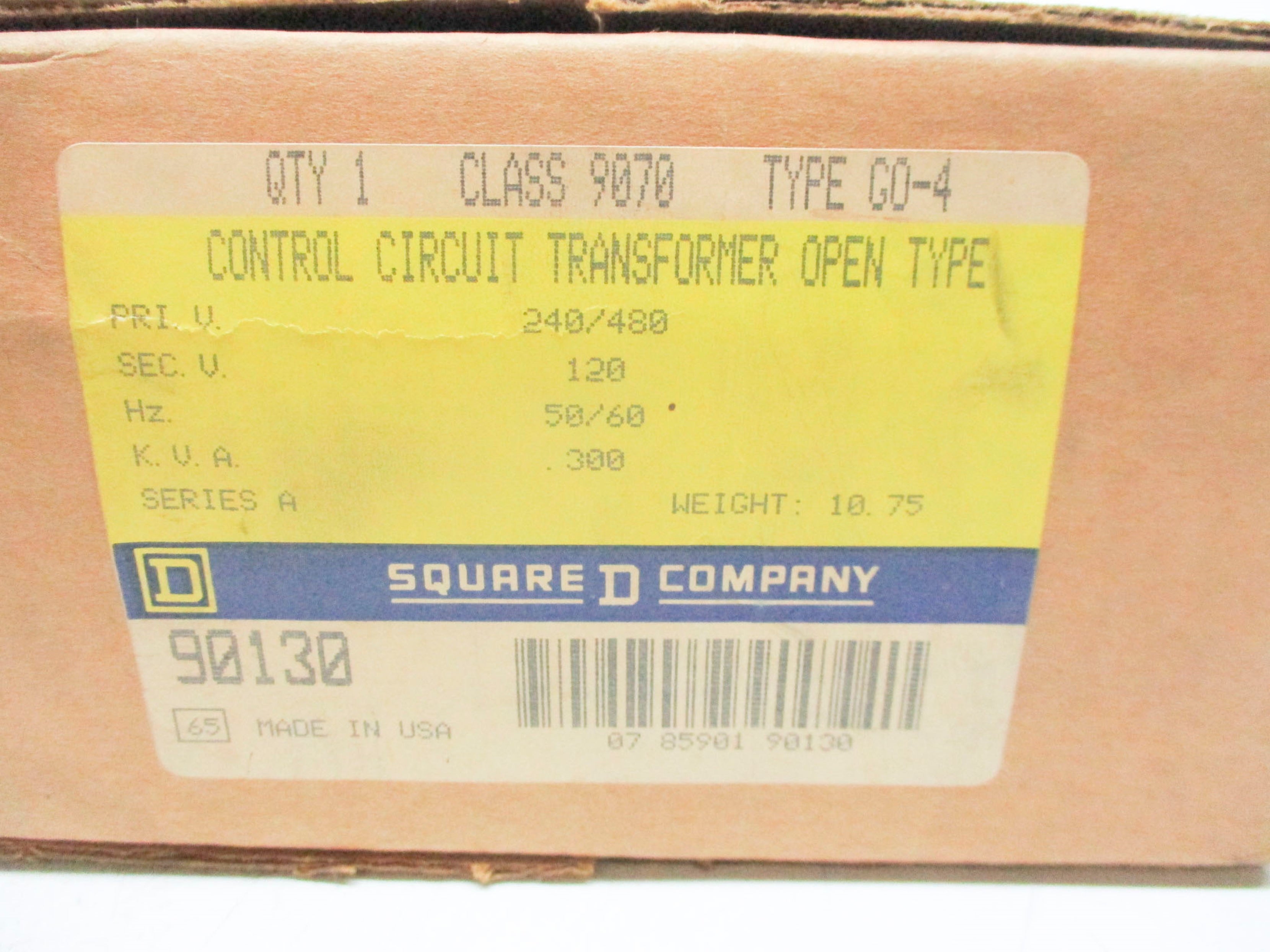 SQUARE D 9070G04 SER. A NSFS