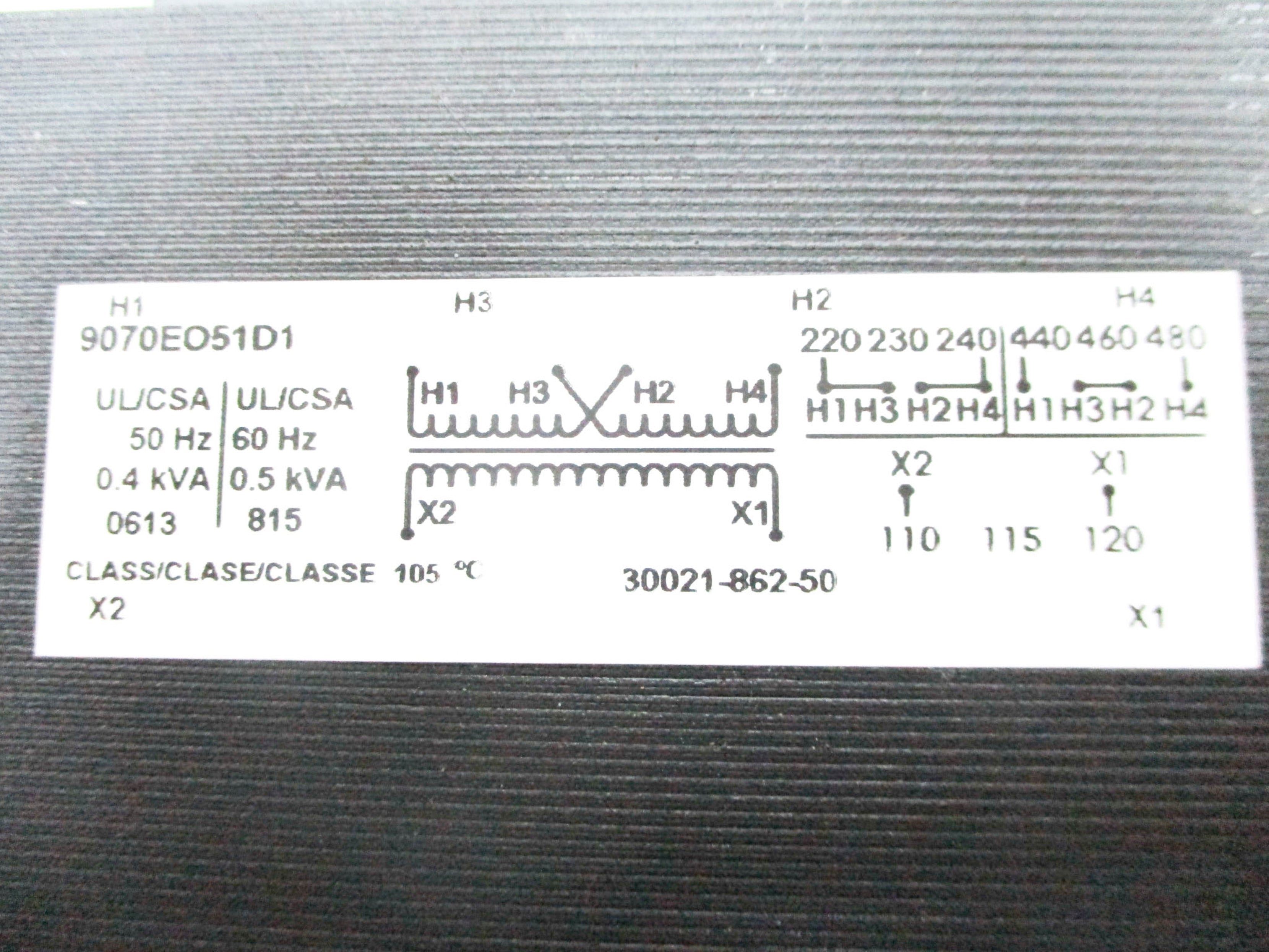 SQUARE D 9070EO51D1 UNMP