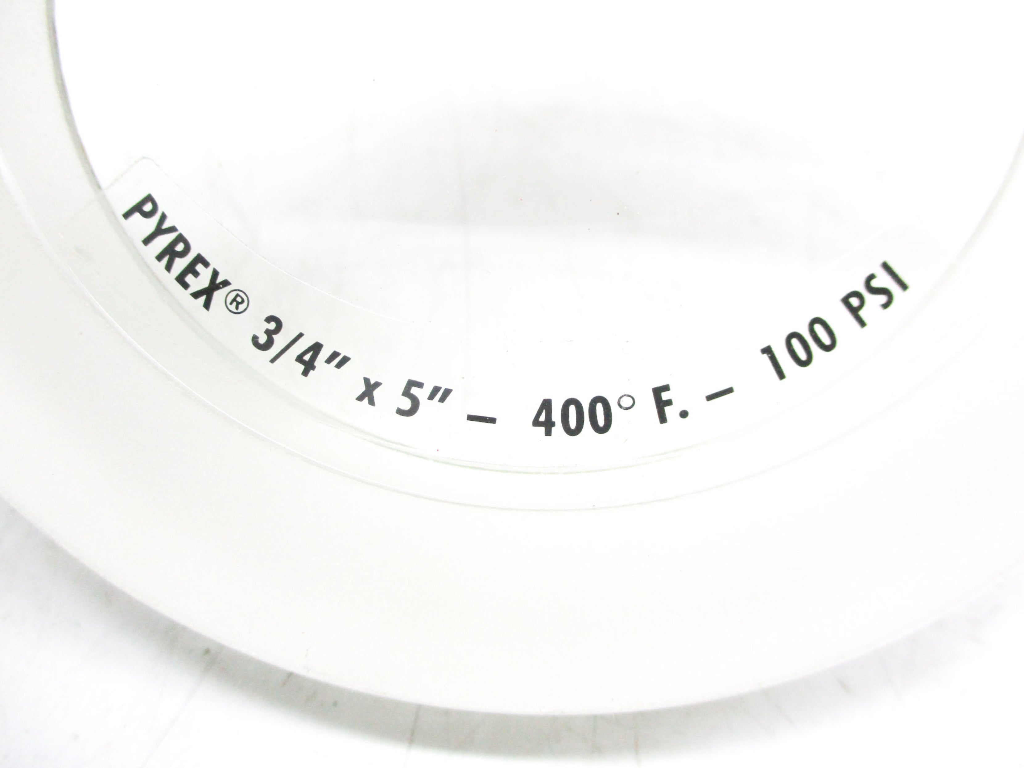 PYREX 3/4"X5"-400F-100PSI NSMP