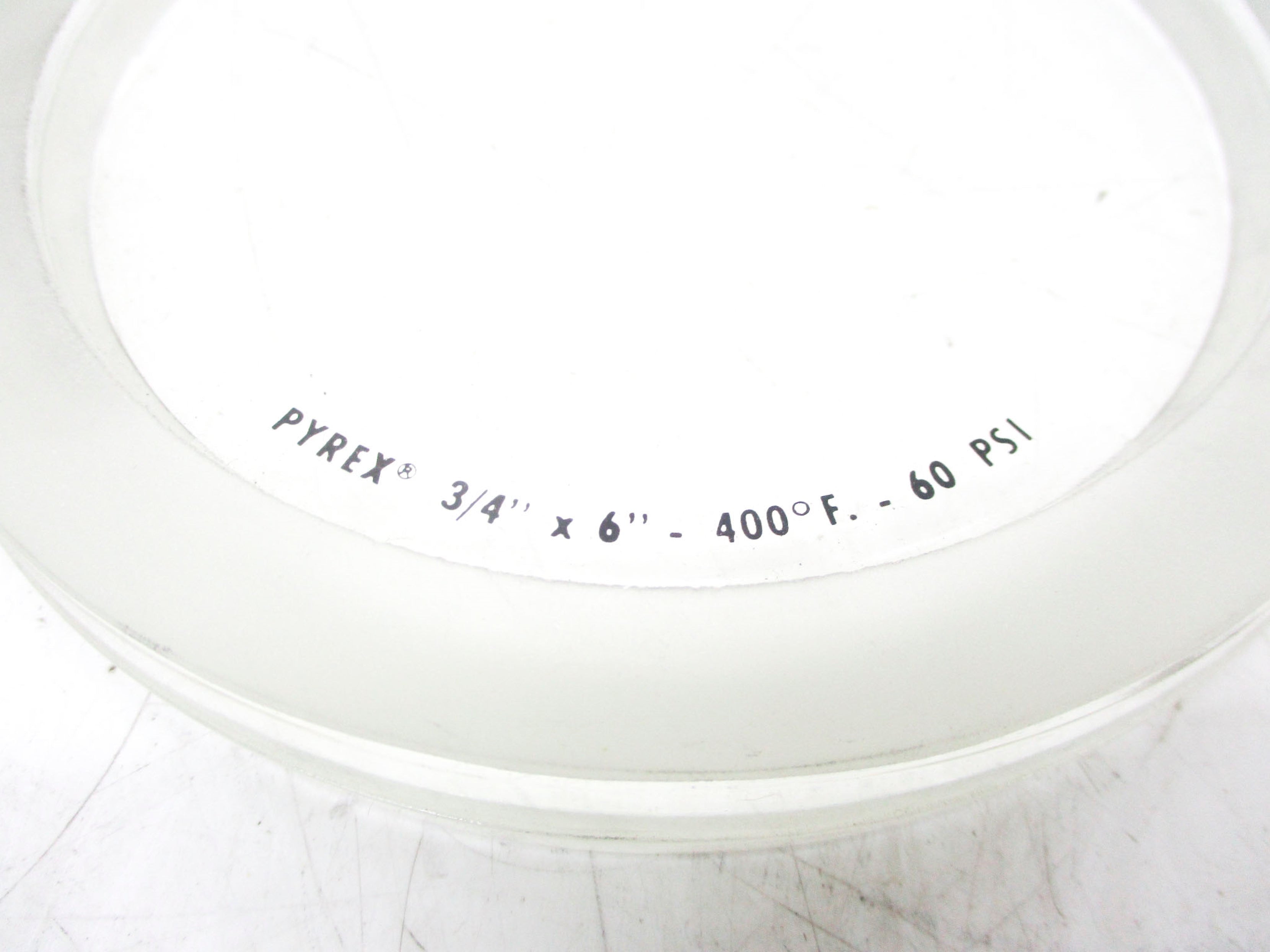 PYREX 3/4"X6"-400F-60PSI NSMP