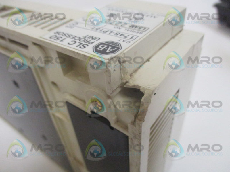 ALLEN BRADLEY 1745-LP151 SER. C F/W 6 (AS PICTURED) *USED*