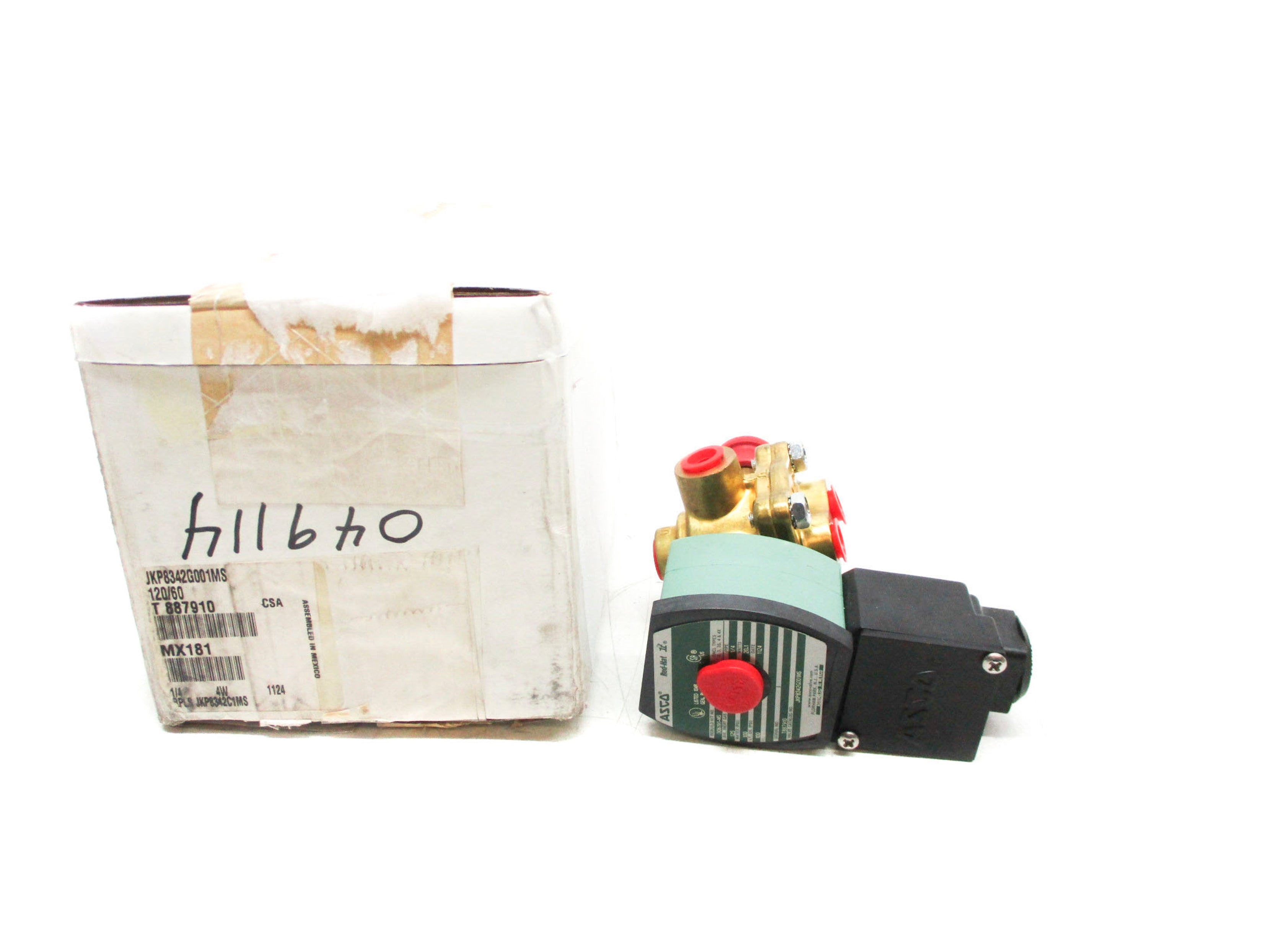 ASCO JKP8342G001MS 110/120V 100PSI NSMP