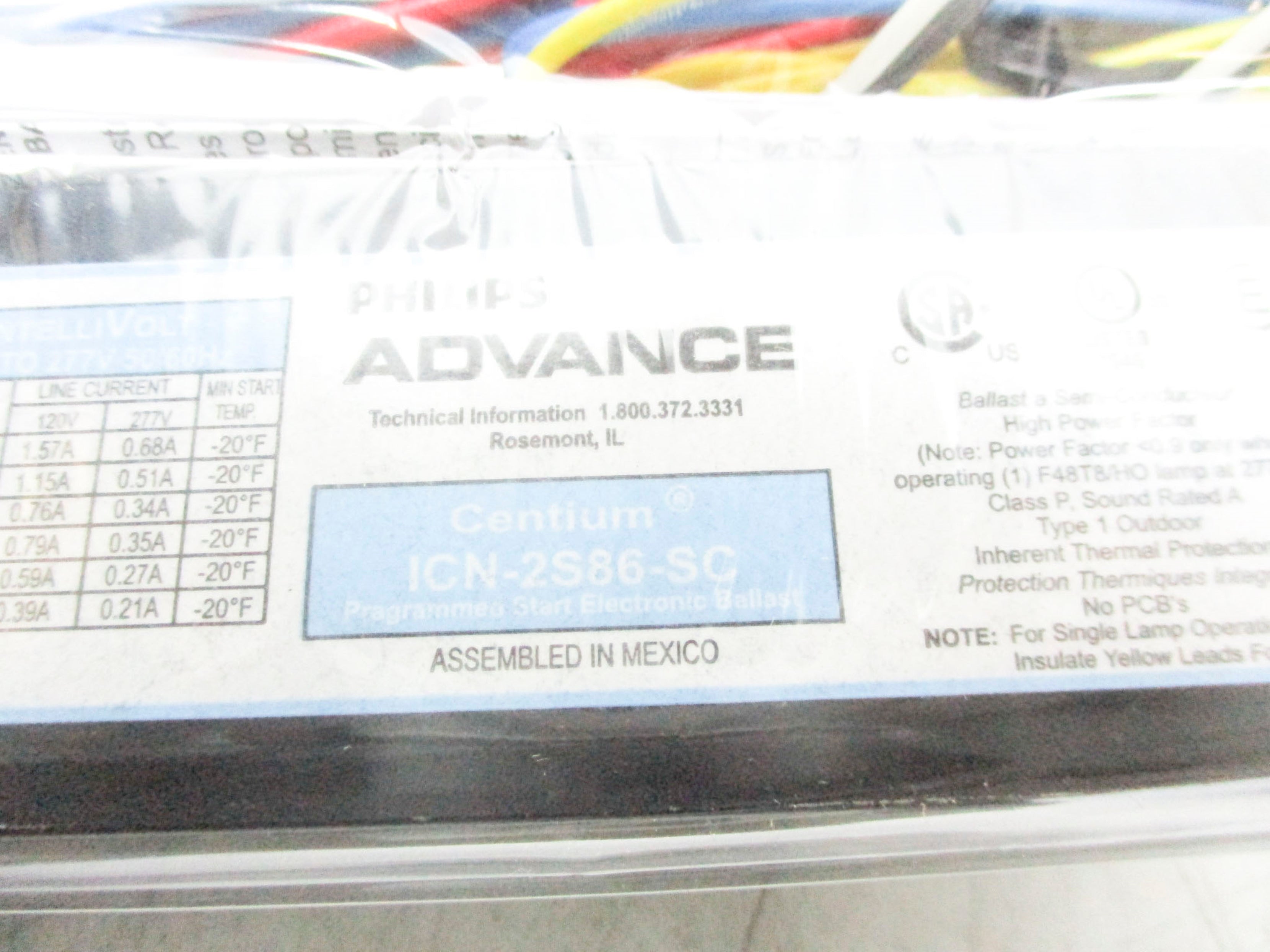 ADVANCE ICN-2S86-SC NSMP