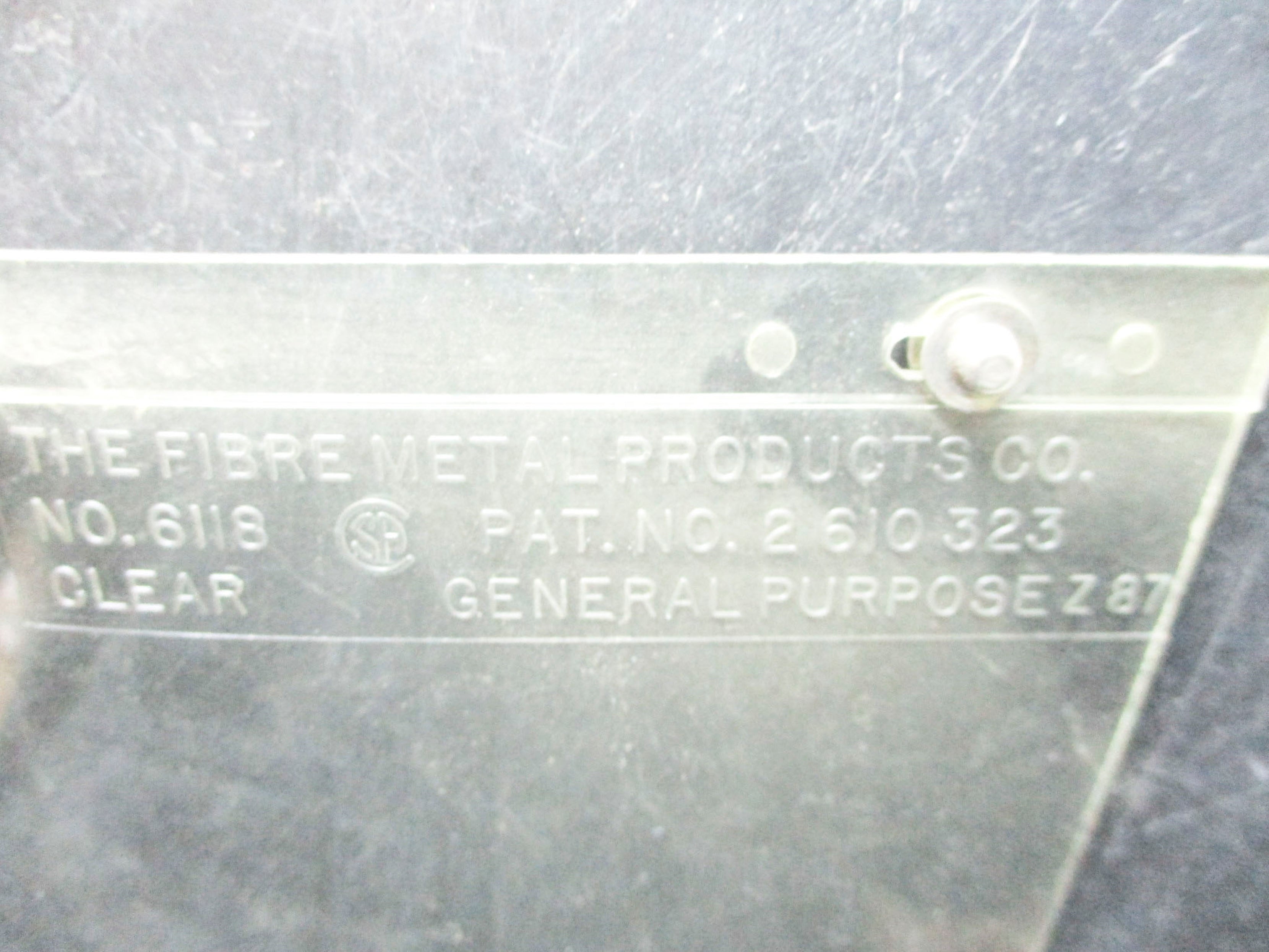 FIBRE METAL Z87.1-1979 NSNP
