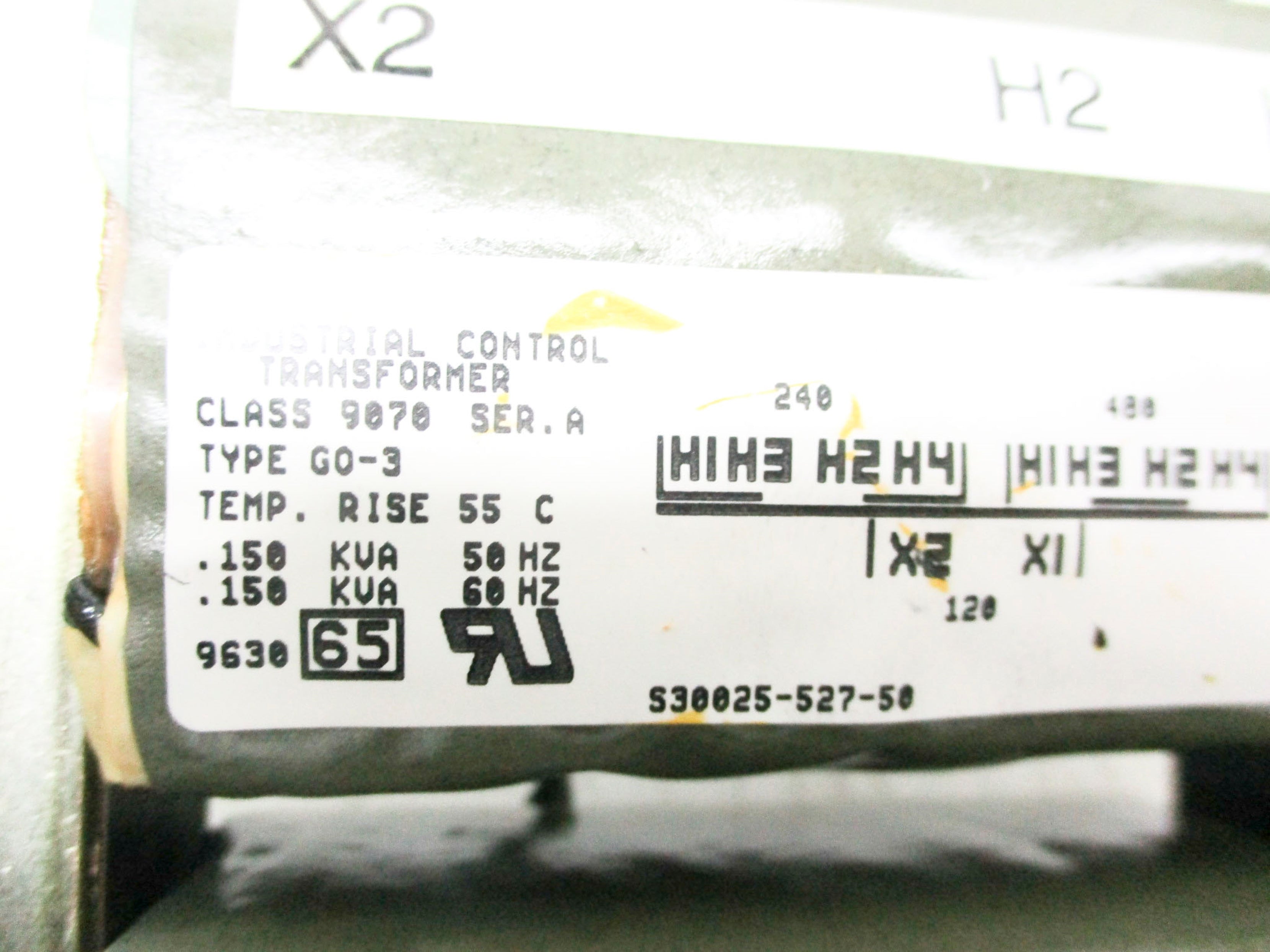 SQUARE D 9070GO3 SER. A 240/480V NSMP