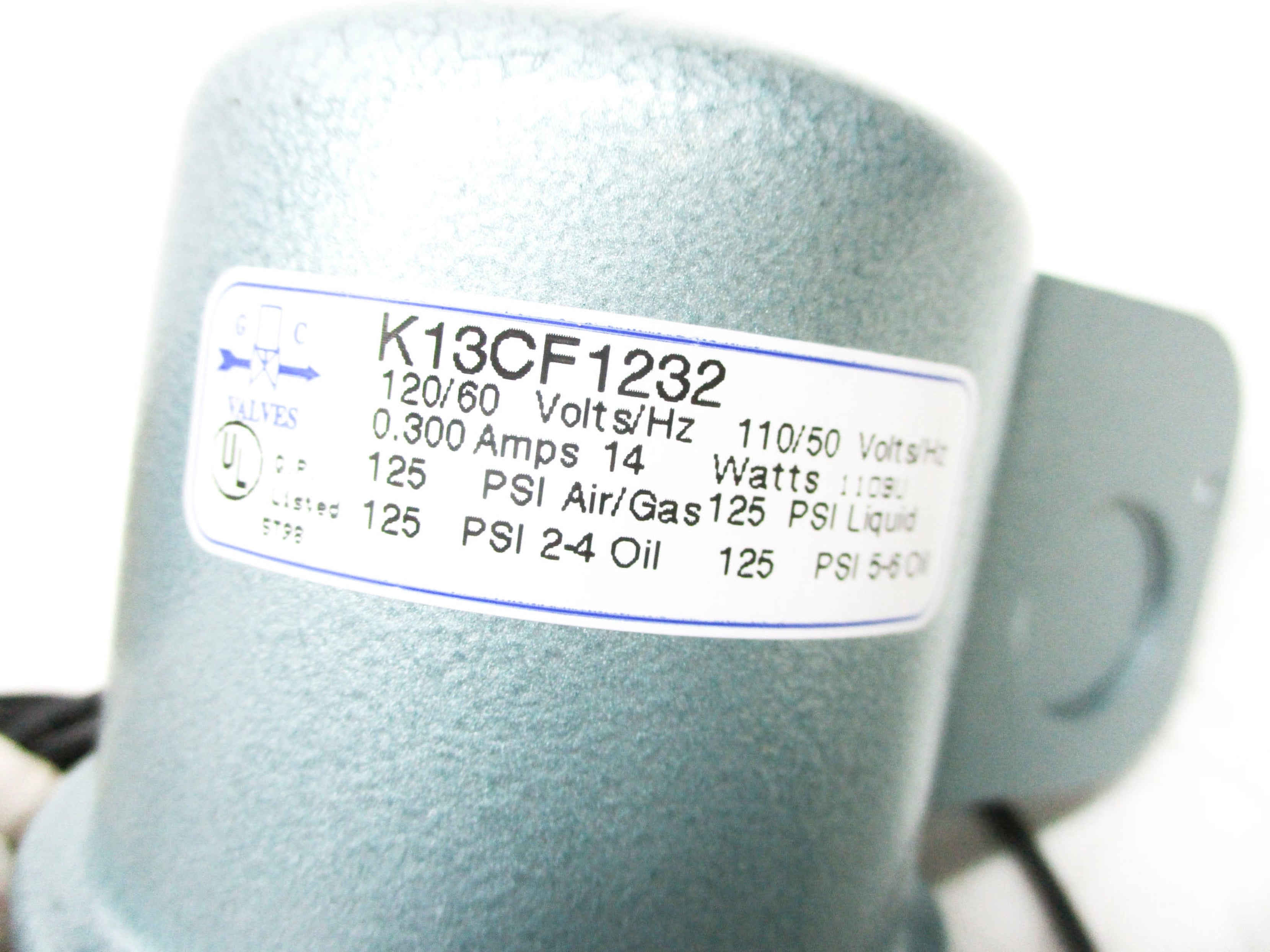 GC VALVES K13CF1232 110/50 120/60 125PSI NSMP