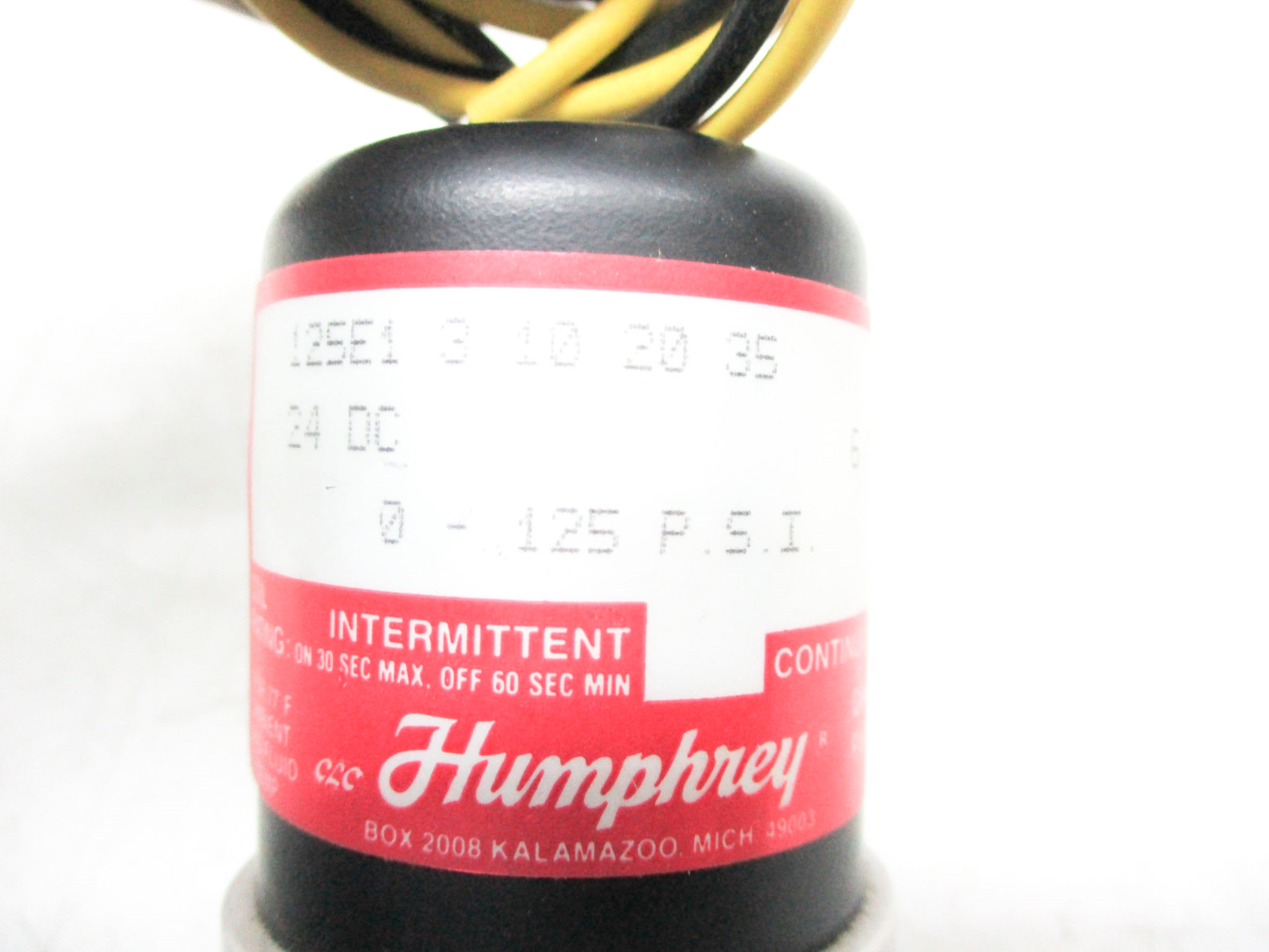 HUMPHREY 125E13102035 24VDC NSMP