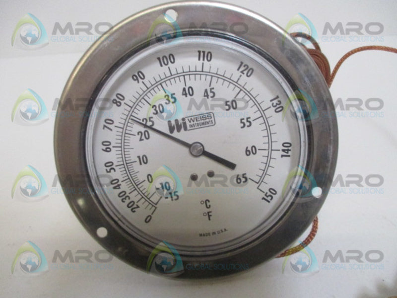 WEISS INSTRUMENTS  -15-65 C / 0-150 F * NEW NO BOX *