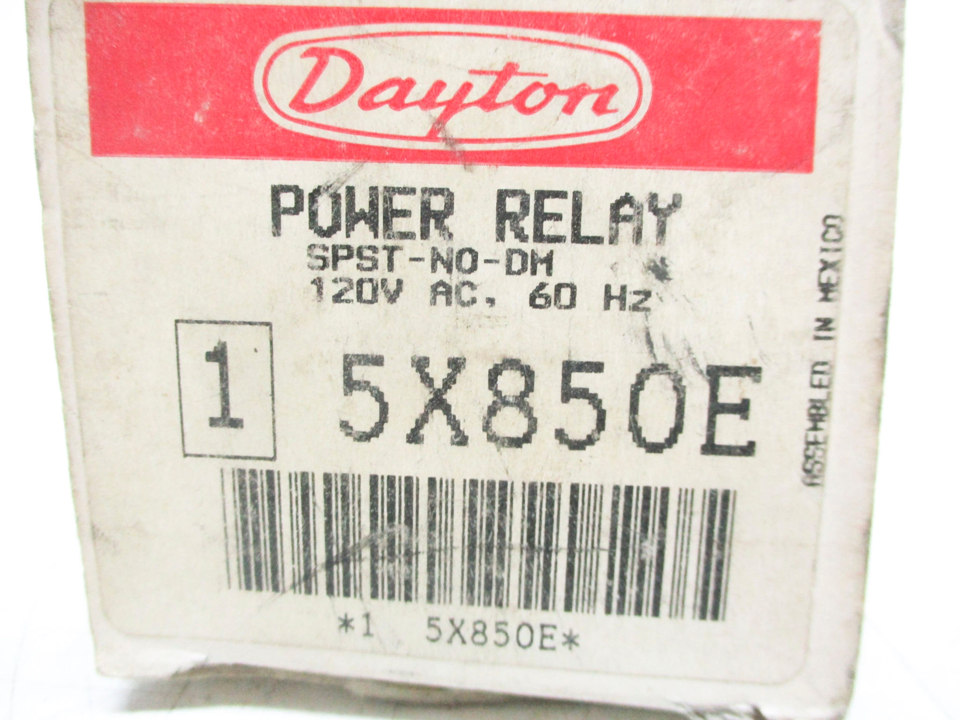 DAYTON 5X850E 120VAC NSMP