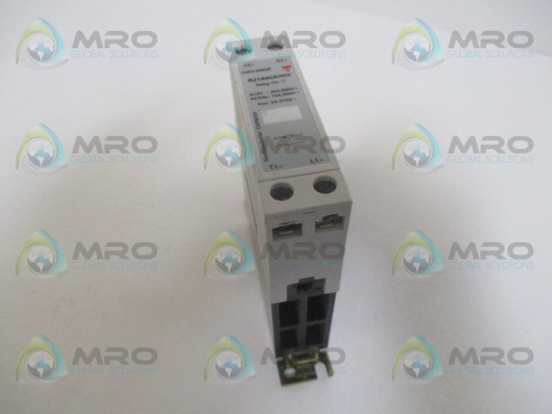 CARLO GAVAZZI RJ1A60A30U SEMICONDUCTOR CONTACTOR RELAY *USED*