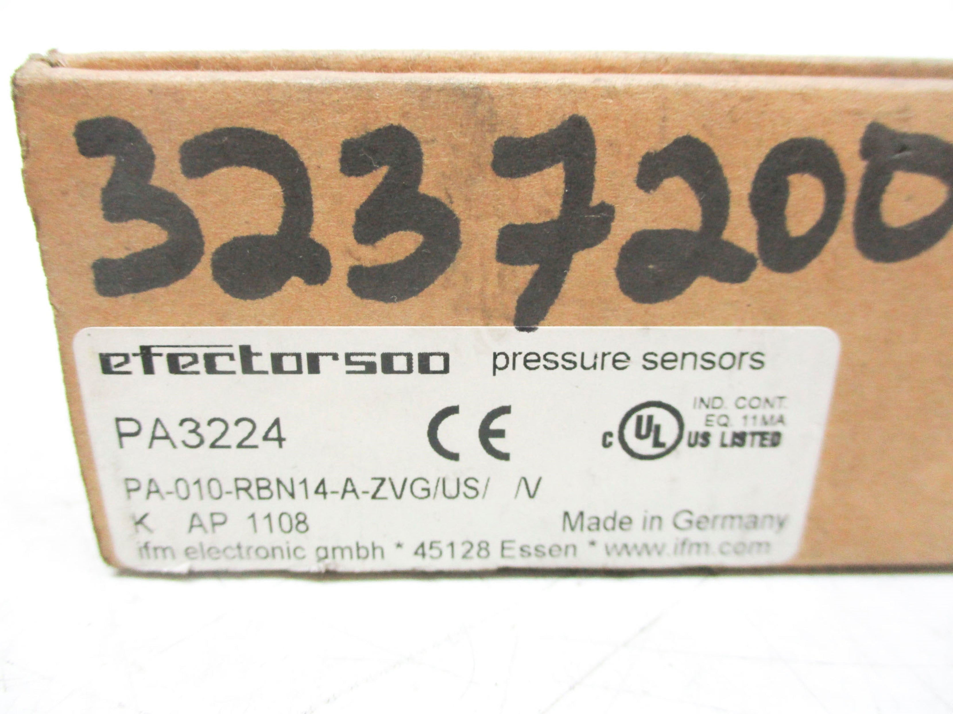 IFM EFECTOR PA3224 PA-010-RBN14-AZVG/US/V 9.6-32VDC NSMP