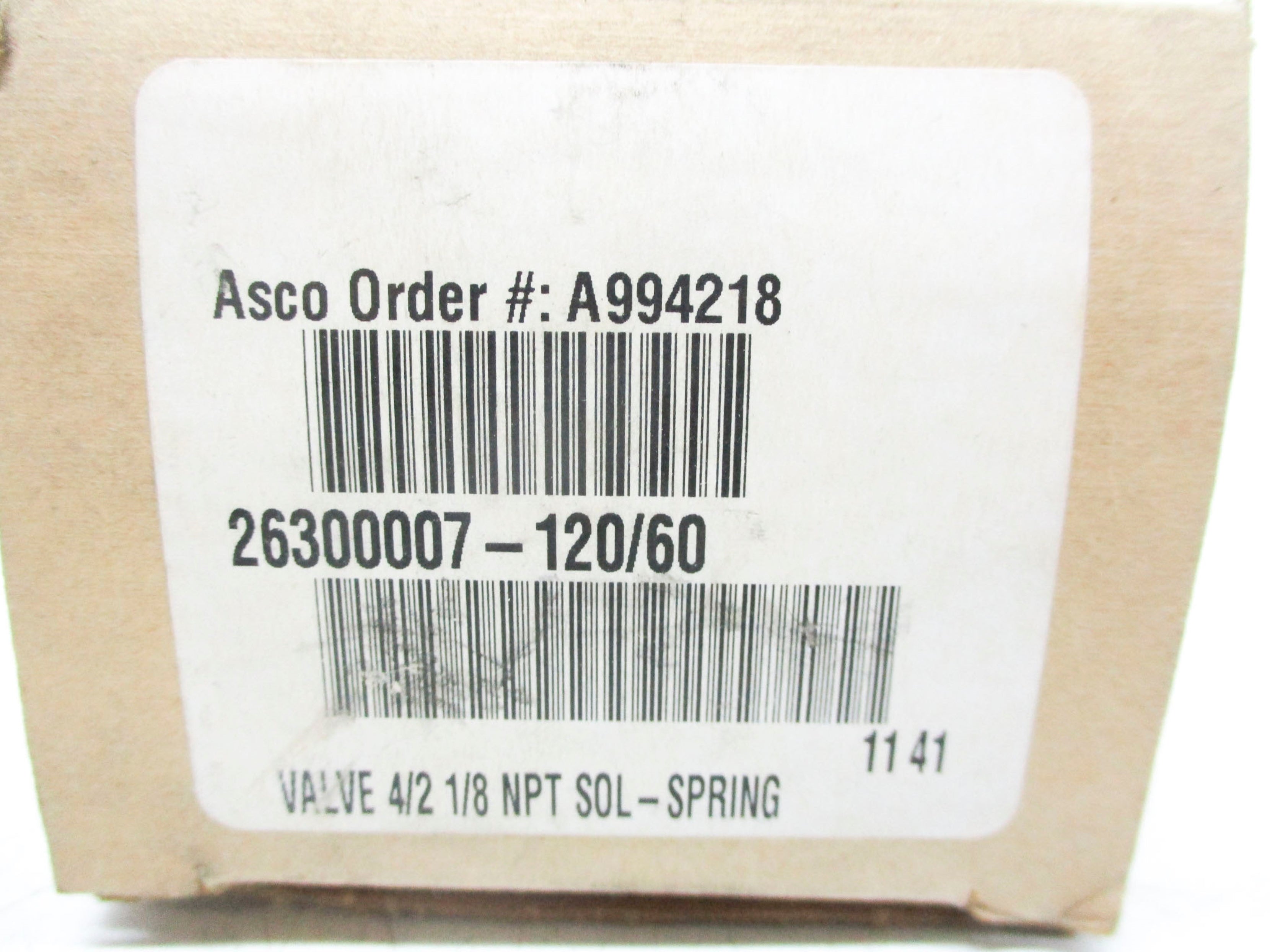 ASCO 26300007 120/60 NSMP