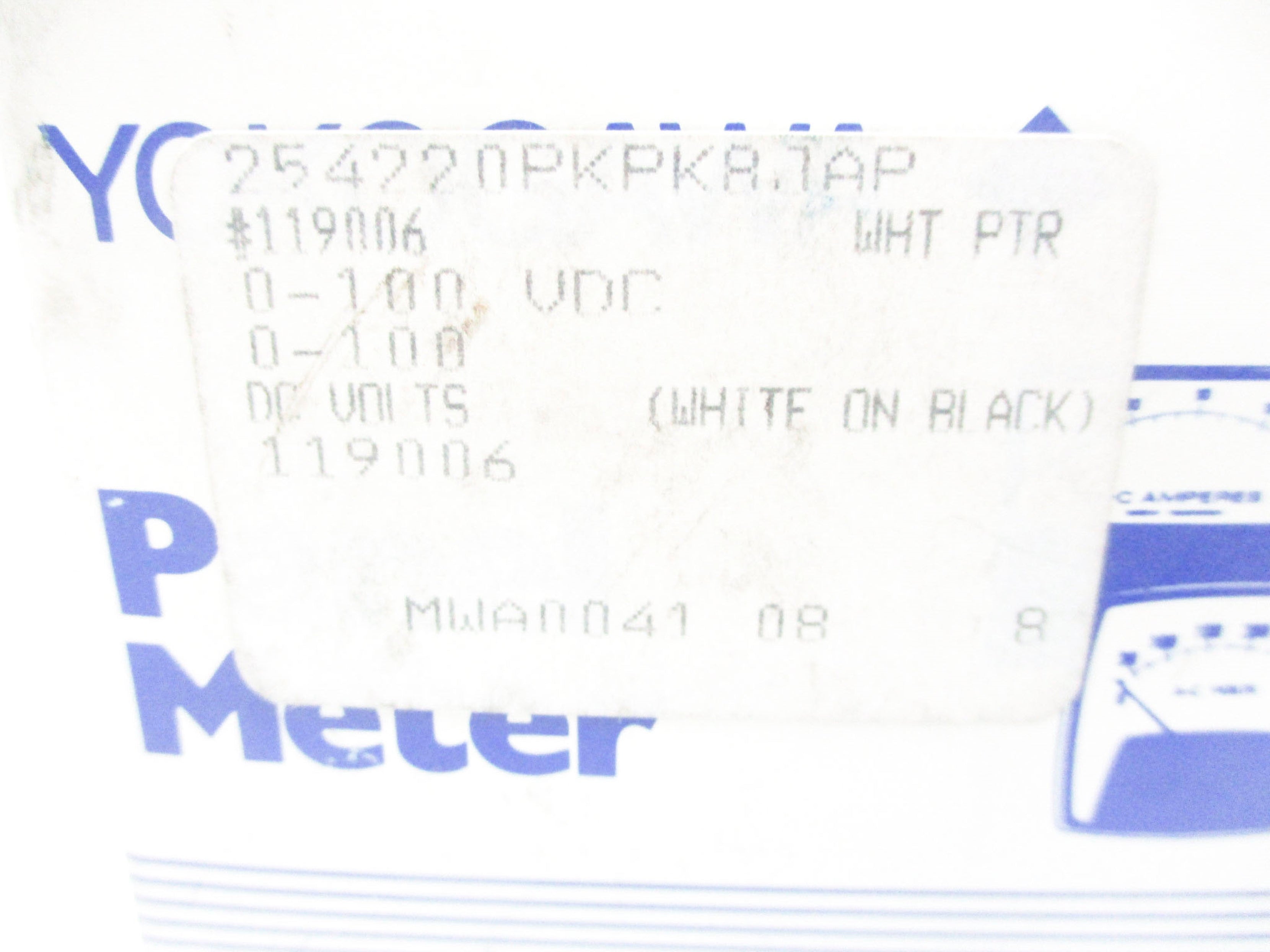 YOKOGAWA 254220PKPK8JAP NSMP