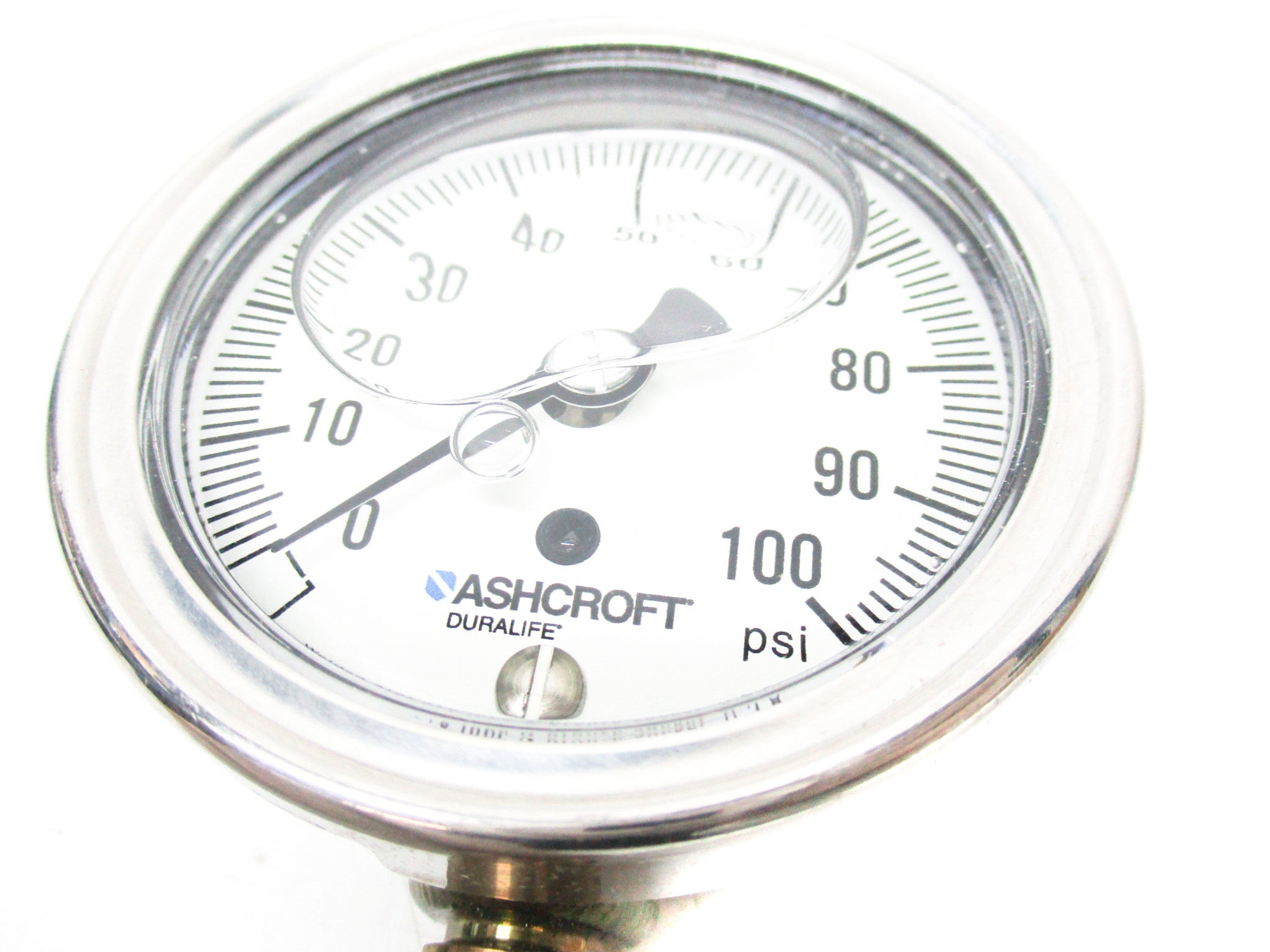 ASHCROFT 25-1009-AWL-02L-100 0-100PSI NSMP