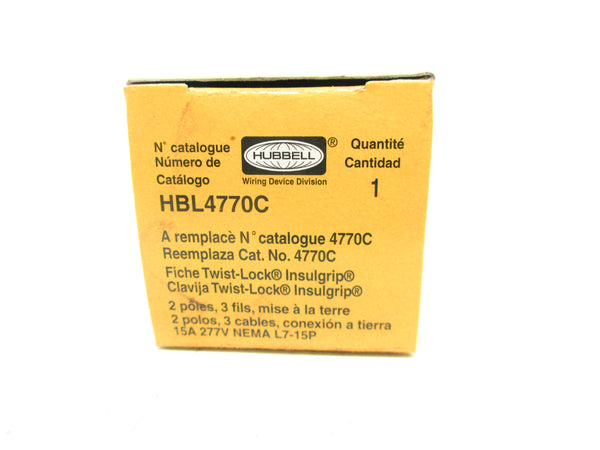 HUBBELL HBL4770C 277VAC 15A NSMP
