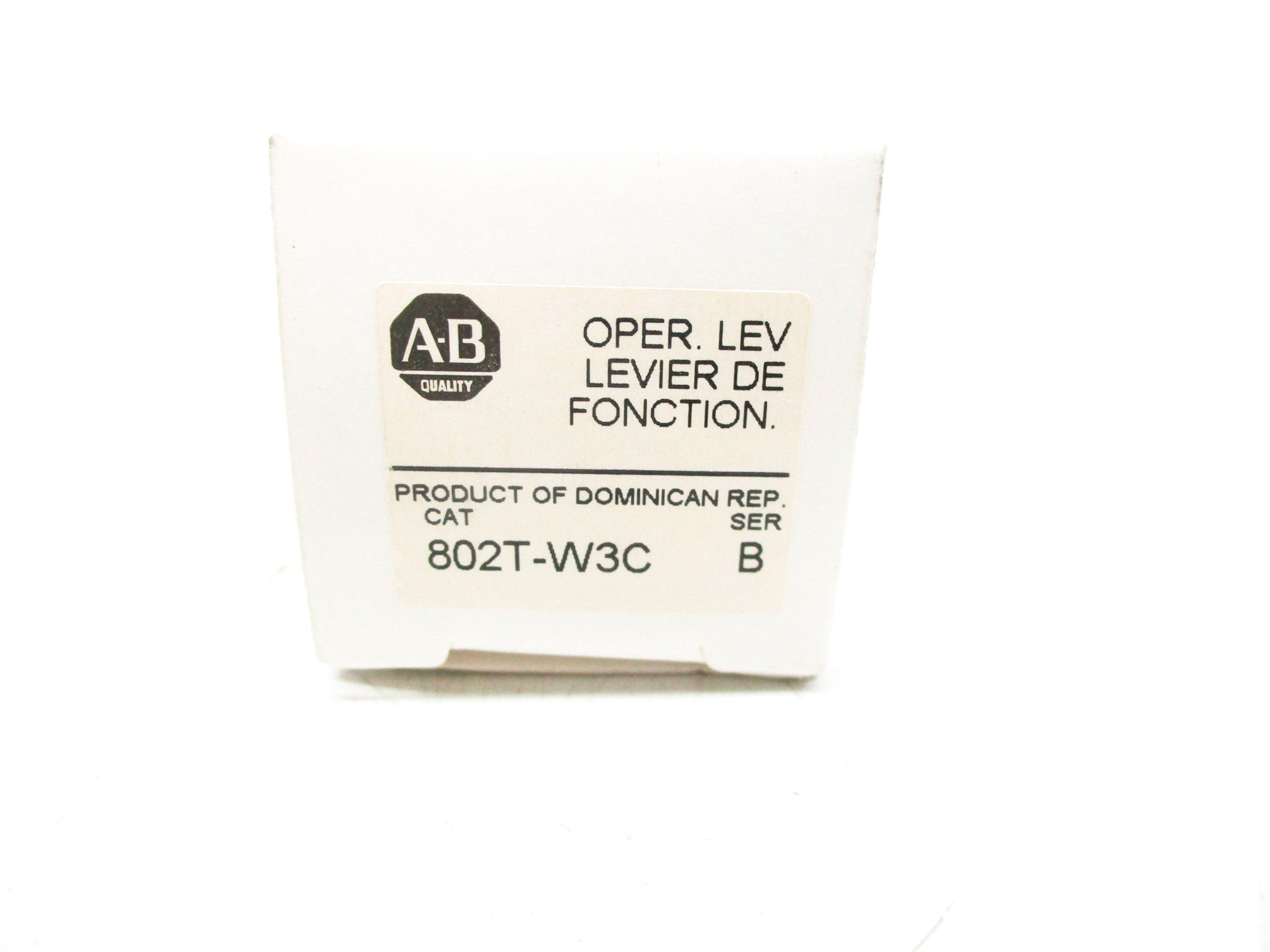 ALLEN BRADLEY 802T-W3C SER. B (AS PICTURED) NSMP