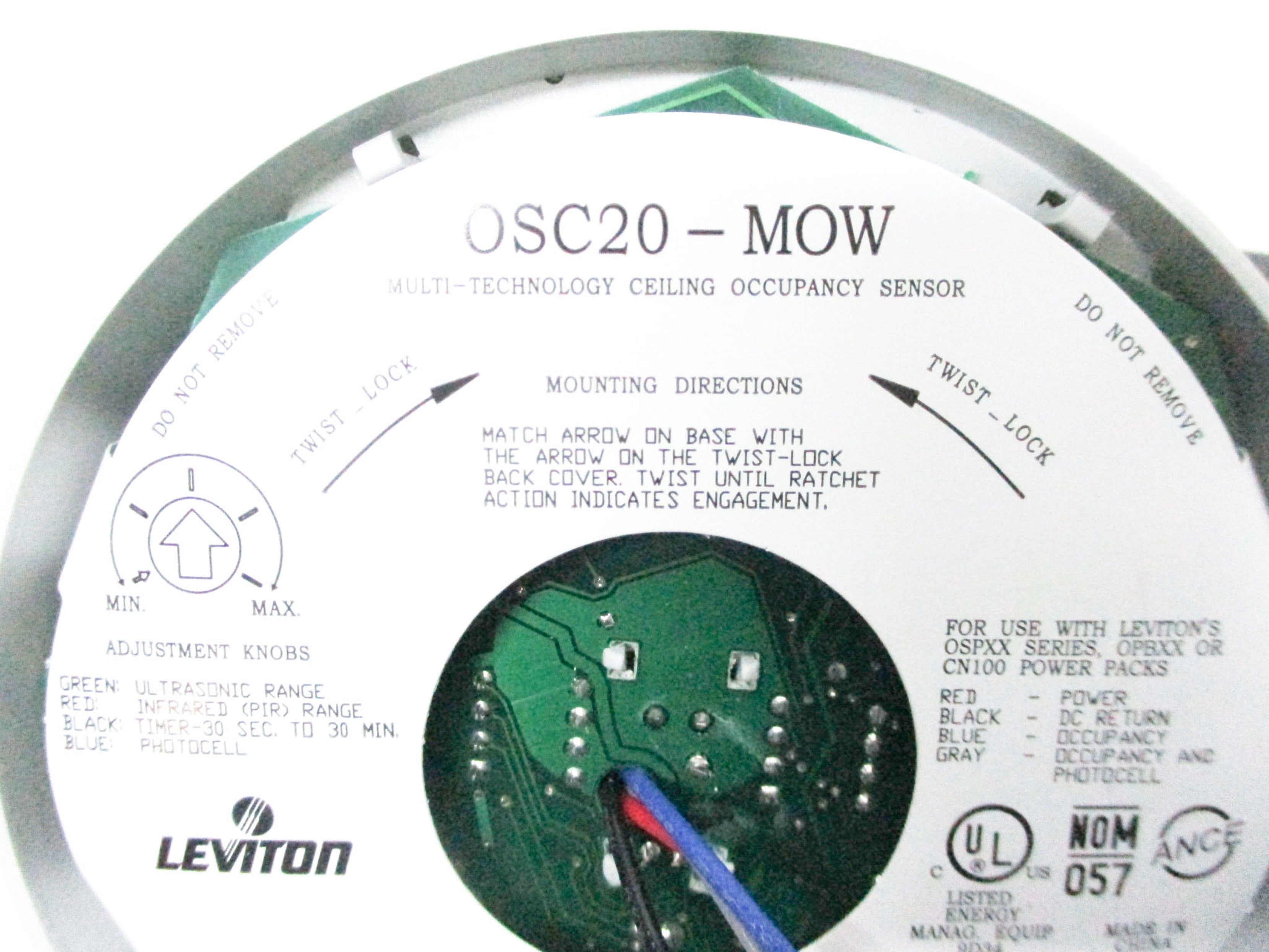 LEVITON OSC20-M0W NSMP