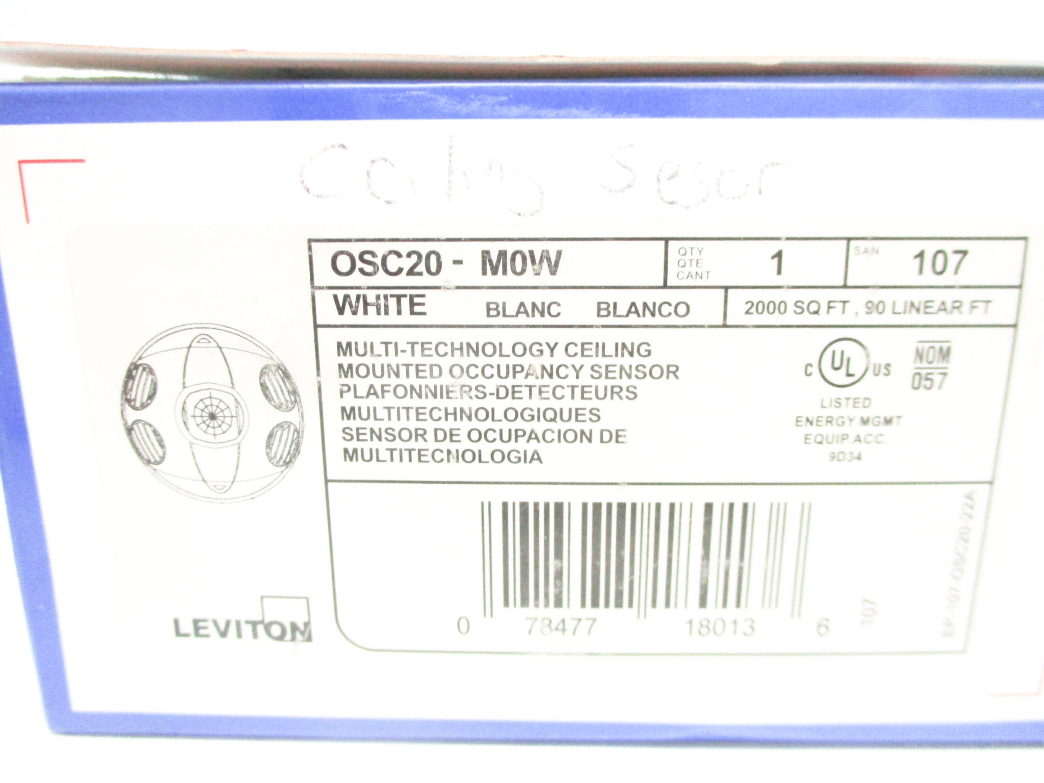 LEVITON OSC20-M0W NSMP