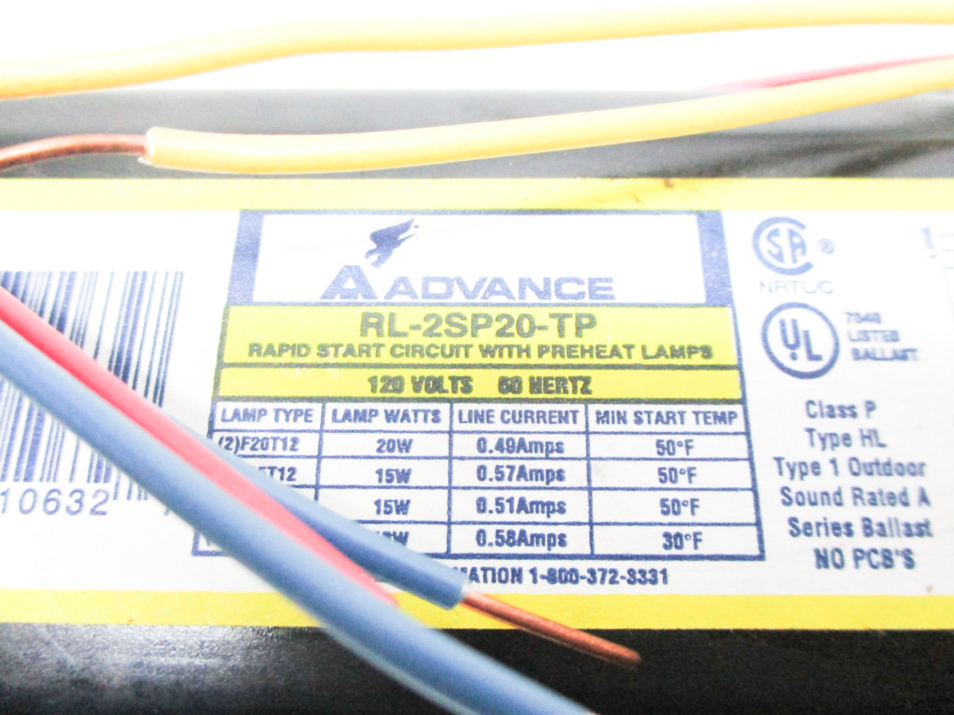 ADVANCE RL-2SP20-TP NSMP