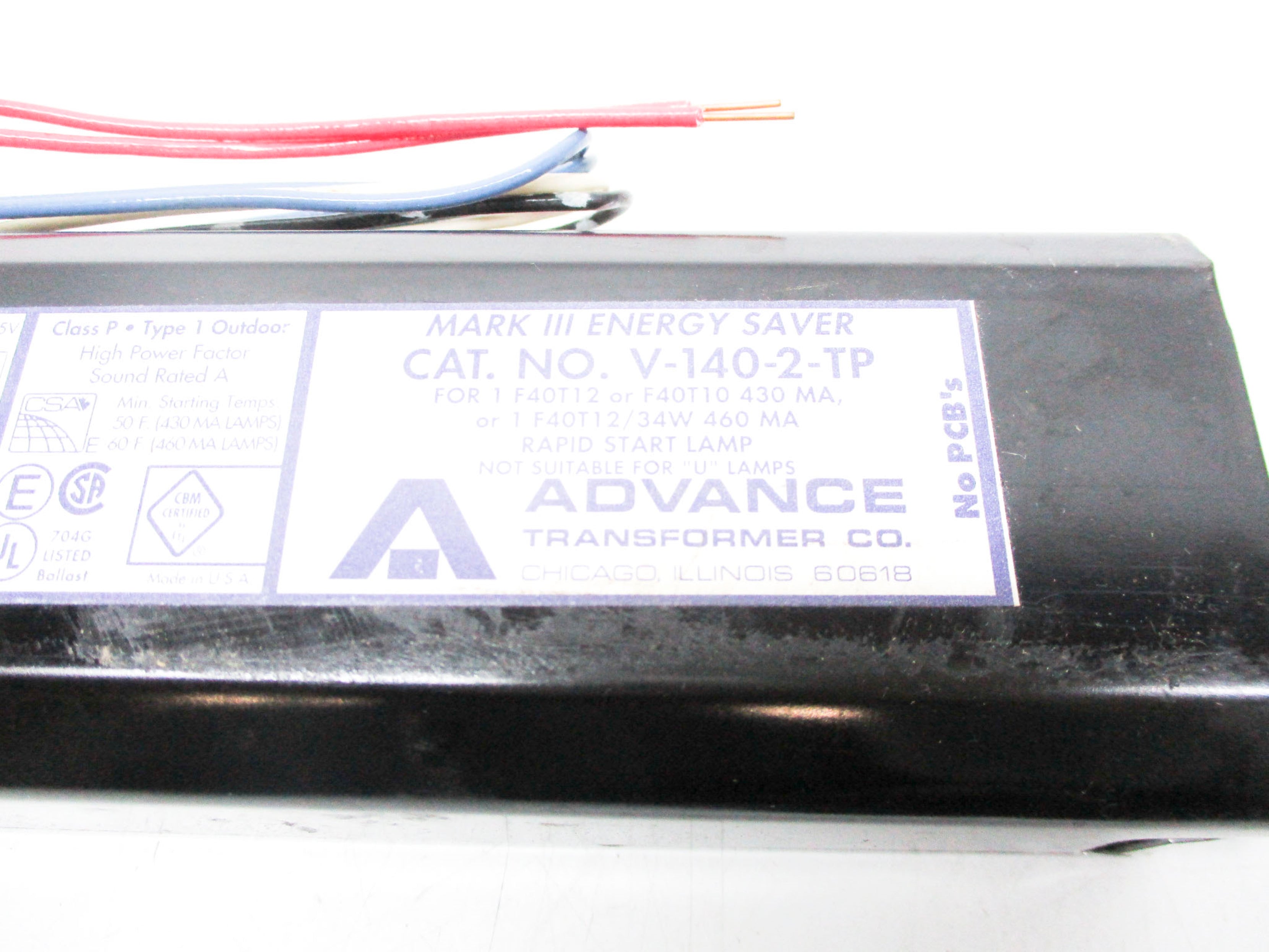ADVANCE V-140-2-TP NSNP