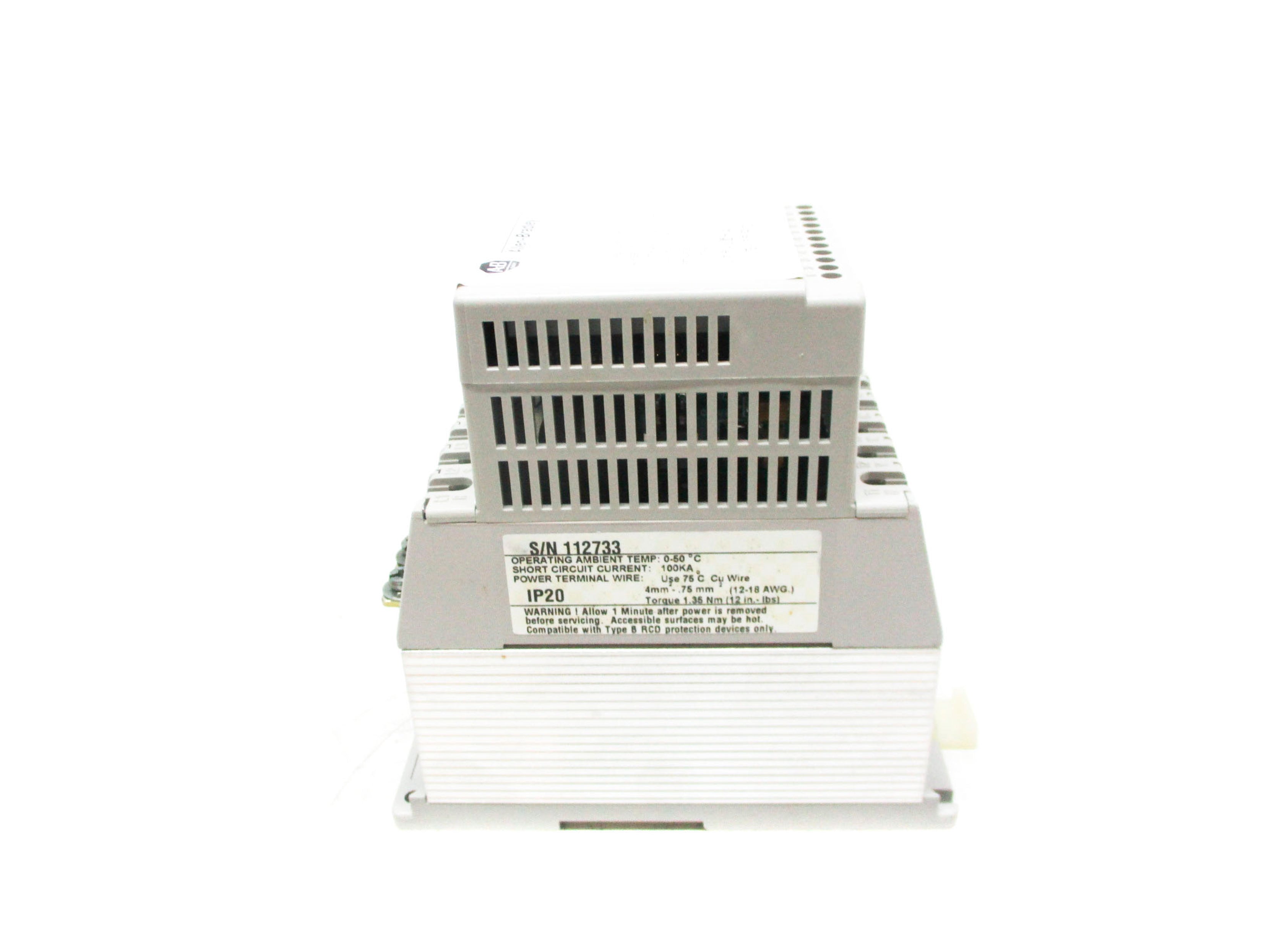 ALLEN BRADLEY 160-AA03NPS1P1 SER. B F/W 5.01 (BR/WH) NSMP