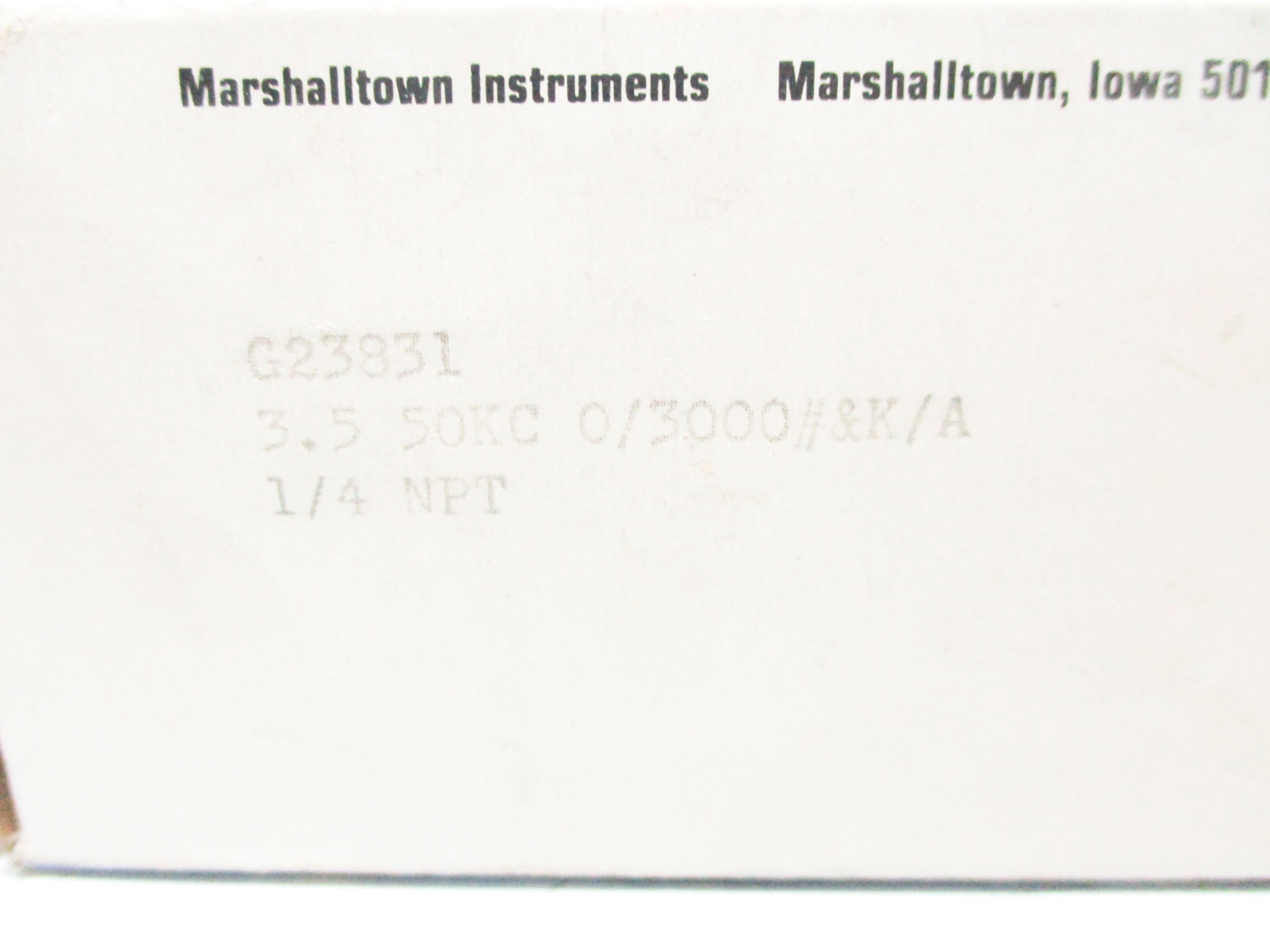 MARSHALLTOWN G23831 3000PSI NSMP