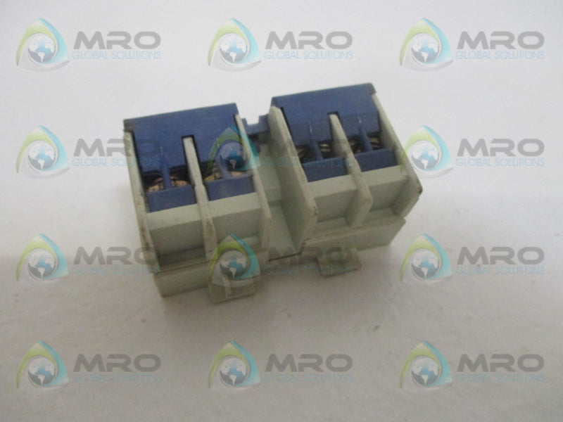 TELEMECANIQUE LA1-EN11 AUXILIARY CONTACT BLOCK *USED*