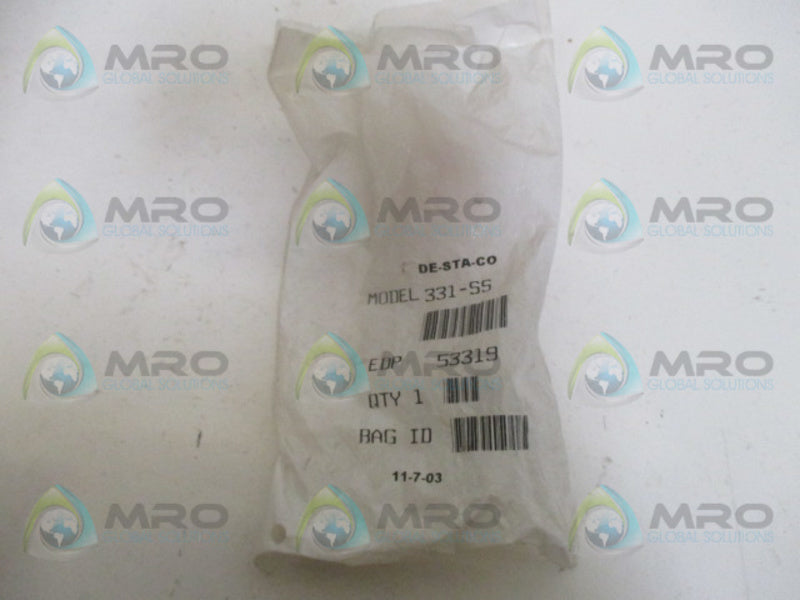 DE-STA-CO 331-SS PULL CLAMP (AS PICTURED) *NEW IN FACTORY BAG*