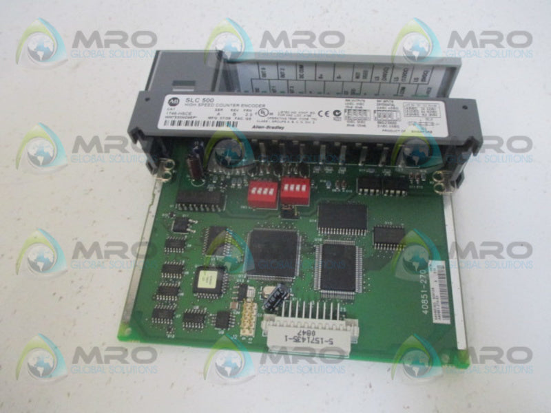 ALLEN BRADLEY SLC 500 1746-HSCE SER. A F/W 2.3 HIGH SPEED COUNTER *NEW IN BOX*