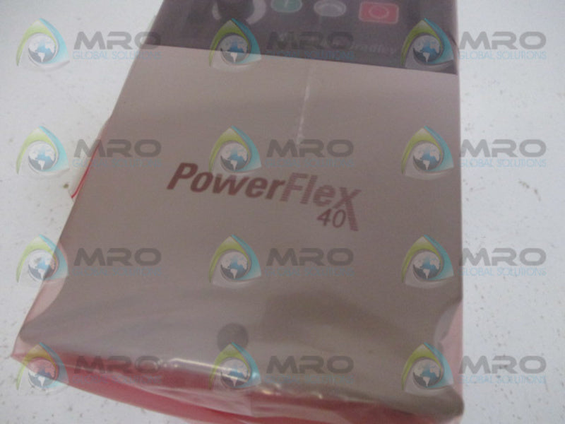 ALLEN BRADLEY POWERFLEX 40 22B-D010N104 SER. A F/W 6.02 AC DRIVE *NEW IN BOX*