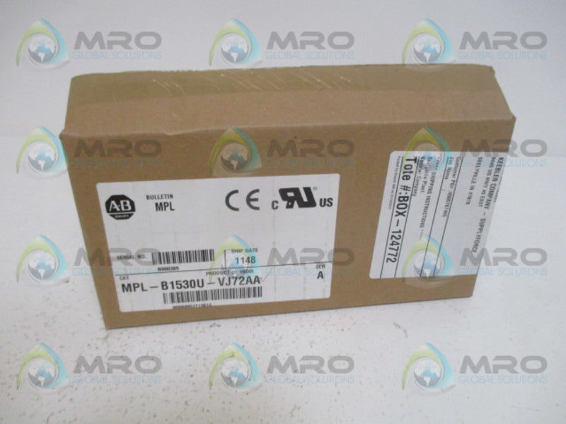 ALLEN BRADLEY KINETIX MPL-B1530U-VJ72AA SER. A SERVO MOTOR *NEW IN BOX*