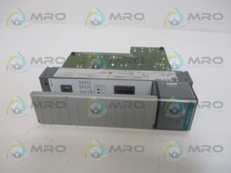 ALLEN BRADLEY SLC 500 1747-SN SER. A F/W 1.1 REMOTE I/O SCANNER *NEW NO BOX*