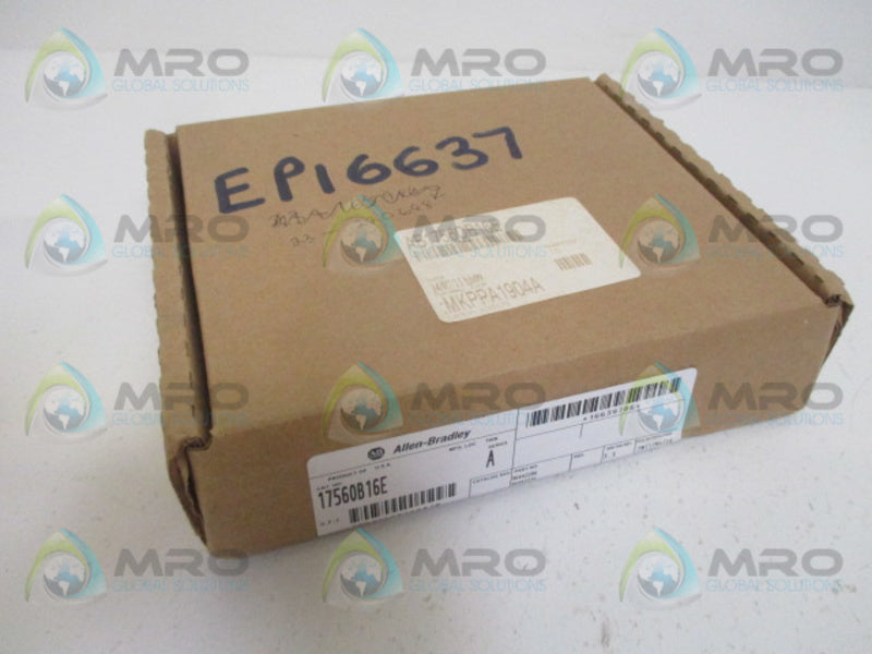 ALLEN BRADLEY 1756-OB16E SER. A F/W 3.3 DATE: 2011 * FACTORY SEALED *