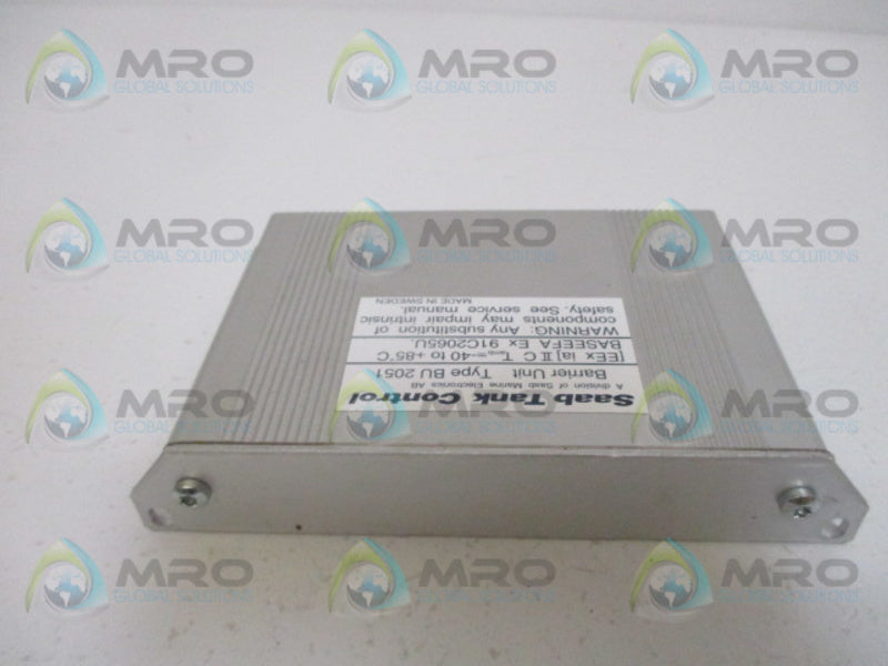SAAB TANK CONTROL BU2051 BARRIER UNIT *NEW NO BOX*