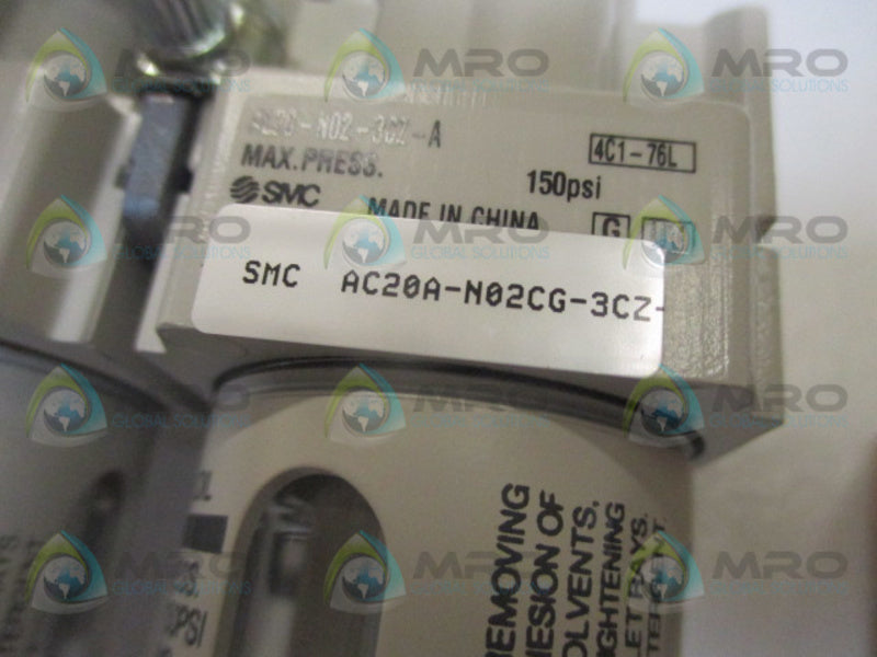 SMC AC20A-N02CG-3CZ REGULATOR FILTER  *NEW NO BOX*