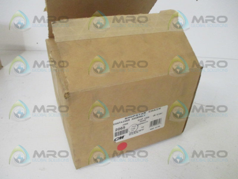 COLUMBUS MCKINNON 2065 CHAIN CONTAINER ASSEMBLY *NEW IN BOX*