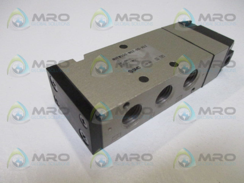 SMC NVFM250-N02-00-X52 5-PORT SOLENOID VALVE *NEW NO BOX*