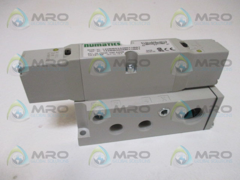 NUMATICS 122BB53AMN11B61 VALVE 24VDC *NEW NO BOX*