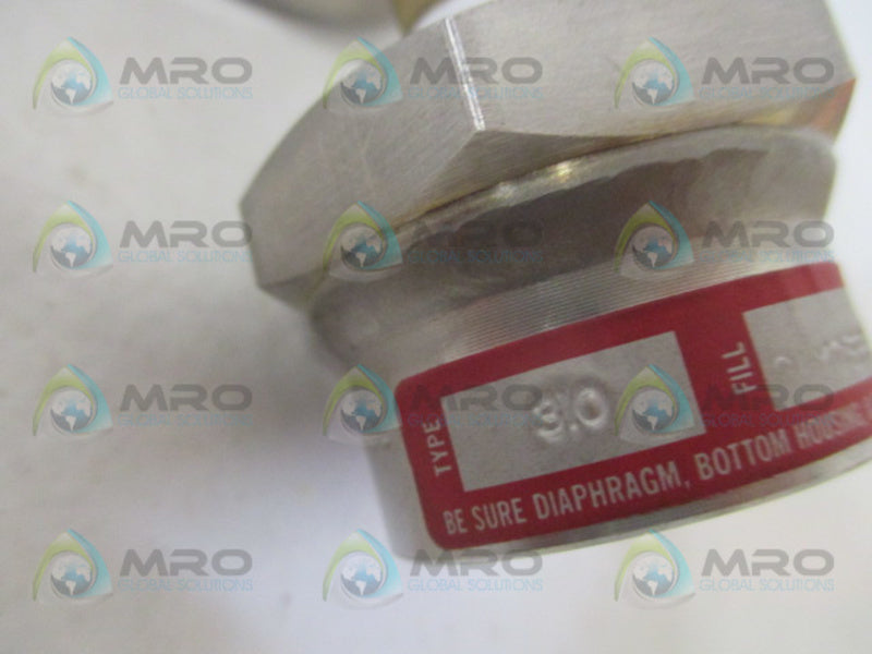 ASHCROFT 251009AW02L/ 310SSLXCG100 PRESSURE GAUGE 100 PSI *NEW NO BOX*