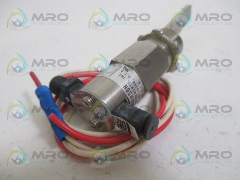 DWYER W.E. ANDERSON V10SS FLOW SWITCH *USED*