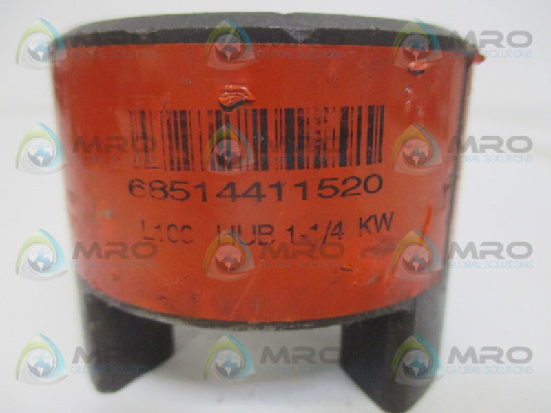 LOVEJOY L-100 COUPLING HUB 1.250 1-1/4" *NEW NO BOX*