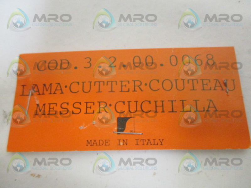 LAMA COD3.2.00.068 CUTTER *NEW IN ORIGINAL PACKAGE*