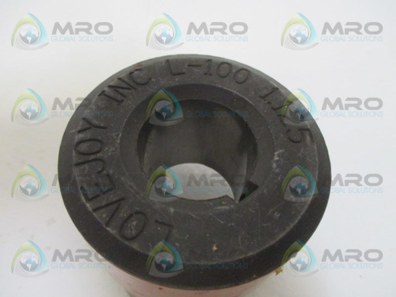 LOVEJOY L-100 COUPLING HUB 1.125 1-1/8" *NEW NO BOX*