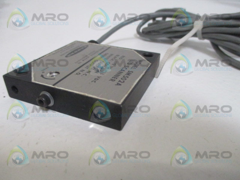 BANNER ENGINEERING SM502A LED SCANNER *USED*