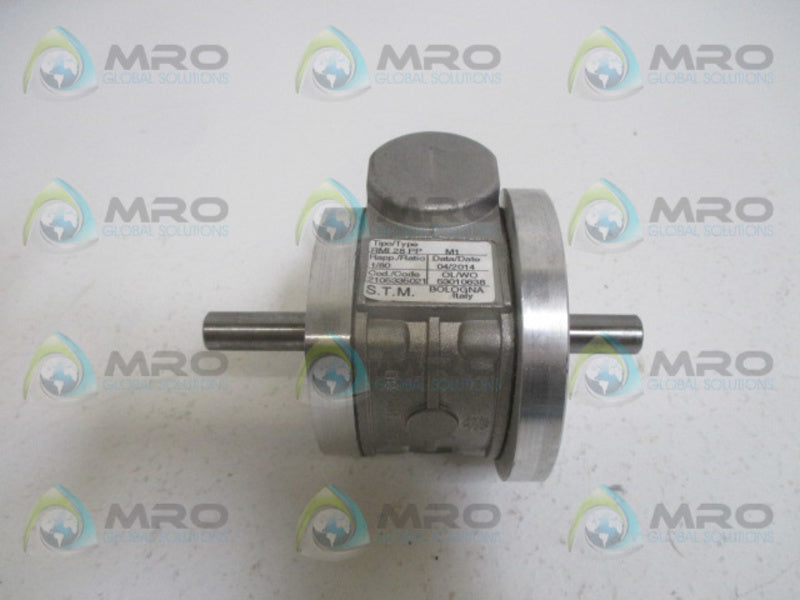 S.T.M RMI28PP MOTOR WORM GEARBOX *NEW NO BOX*