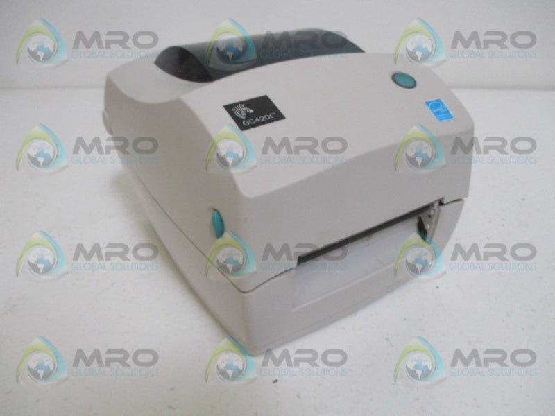 ZEBRA GC420T THERMAL LABEL BARCODE SHIPPING PRINTER *USED*