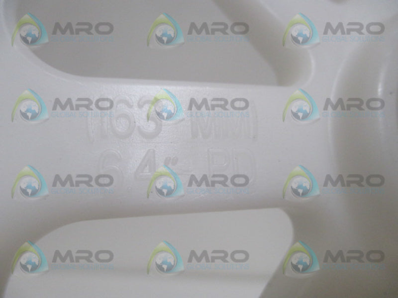 INTRALOX S2400 PLASTIC SPROCKET 163MM  20T *NEW NO BOX*
