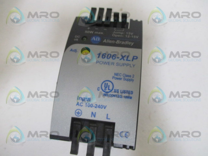 ALLEN BRADLEY 1606-XLP50B SER. A POWER SUPPLY *USED*